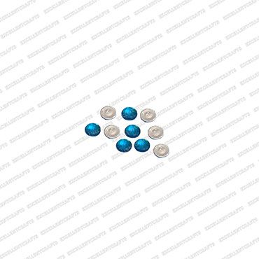 ECMK45-10mm-Dia-Round-Shape-Agenta-Blue-Color-Diamond-Cut-Crystal-Kundans