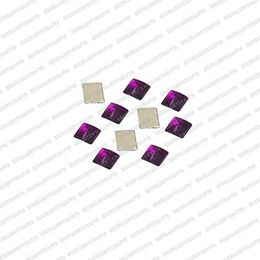 ECMK58-8mm-x-8mm-Square-Shape-Purple-Color-Pointed-Crystal-Kundans