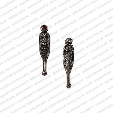 ECMKCH11-Red-Enamel-Paint-Metal-Antique-Finish-Silver-Kolhapuri-Charm-Design-1