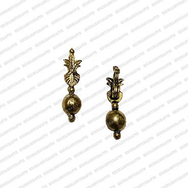 ECMKCH35-Ball-Drop-Shape-Metal-Antique-Finish-Gold-Kolhapuri-Charm-Design-8