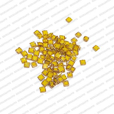 ECMKSTONE35-4mmx4mm-Square-Shape-Lime-Yellow-Color-Flatback-Crystal-Kundan-Stone