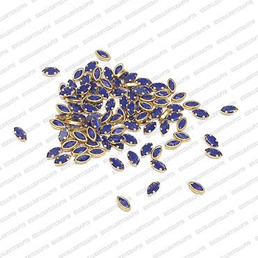 ECMKSTONE49-3mmx6mm-Eye-Shape-Royal-Blue-Color-Flatback-Crystal-Kundan-Stone