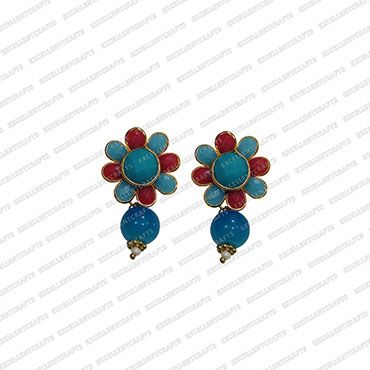 ECMPS12-Single-Layer-Round-Shape-Sky-Blue-and-Red-Color-Pachi-Studs