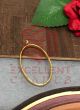 35mm x 20mm Open Back Bezel Oval Shape - Gold
