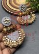 Sajna Earrings-Grey