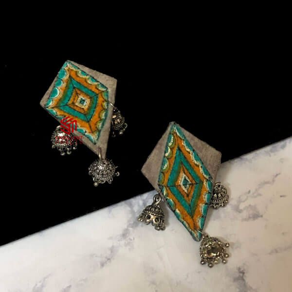 Multicolor Patang Earrings