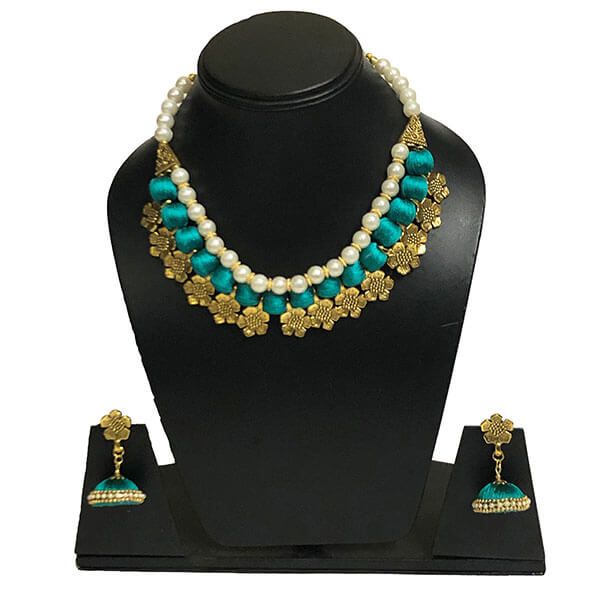 Dome Shape Metal Antique Finish Gold Jhumka Base Design 77