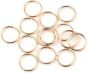 16mm Open Jump Rings -Gold (50Pcs)