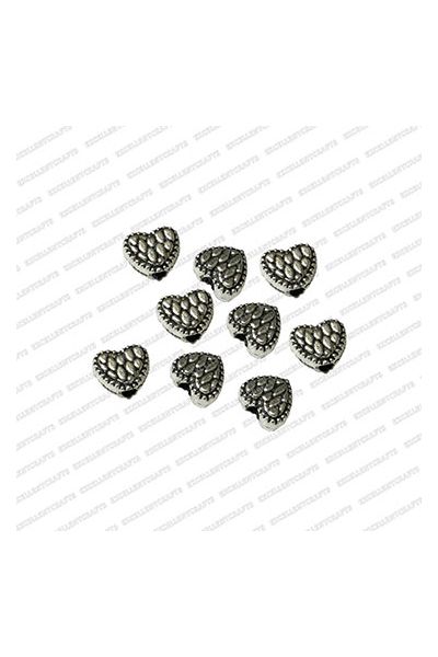 ECMANTBEAD40-6mm-x-5mm-Heart-Shape-Metal-Antique-Finish-Silver-Color-Bead-Design-1