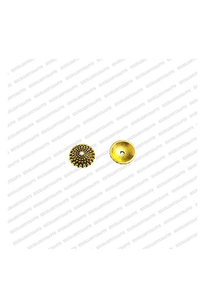 ECMANTCAP1-16mm-Dia-Round-Shape-Gold-Antique-Finish-Metal-Head-Cap-Design-1 V1