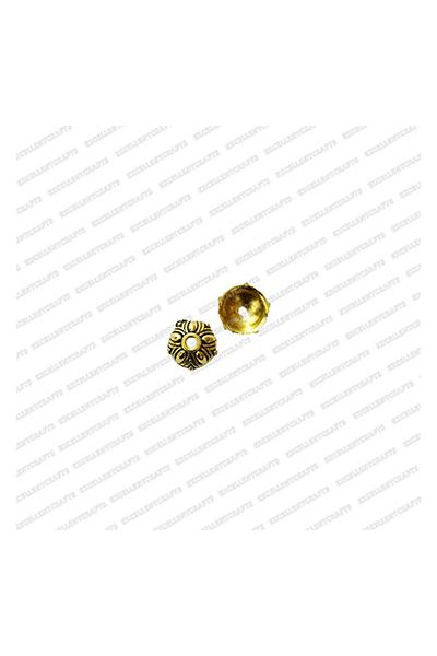 ECMANTCAP50-10mm-Dia-Round-Shape-Gold-Antique-Finish-Metal-Head-Cap-Design-11 V1