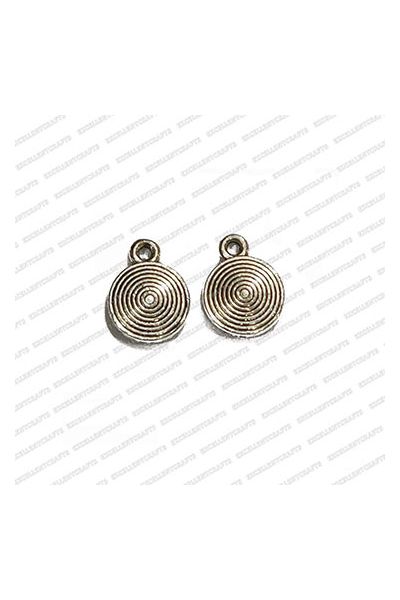 ECMANTCH136-Round-Shape-Metal-Antique-Finish-Silver-Charm-Spiral-Design-1 V1