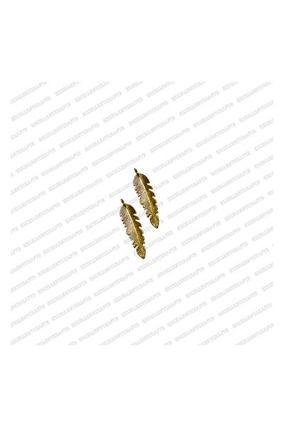 ECMANTCH17-Leaf-Shape-Metal-Antique-Finish-Gold-Charm-Design-8 V1