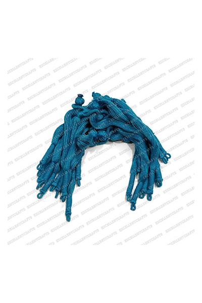 ECMCD92-Agenta-Blue-Color-8-Inch-Long-Cotton-Dori V1