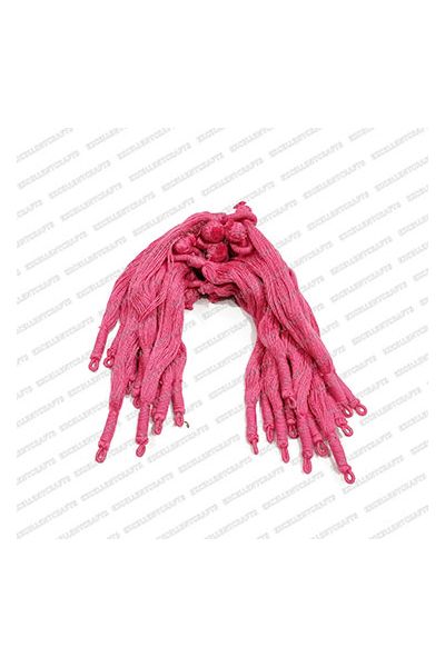 ECMCD94-Candy-Pink-Color-8-Inch-Long-Cotton-Dori V1