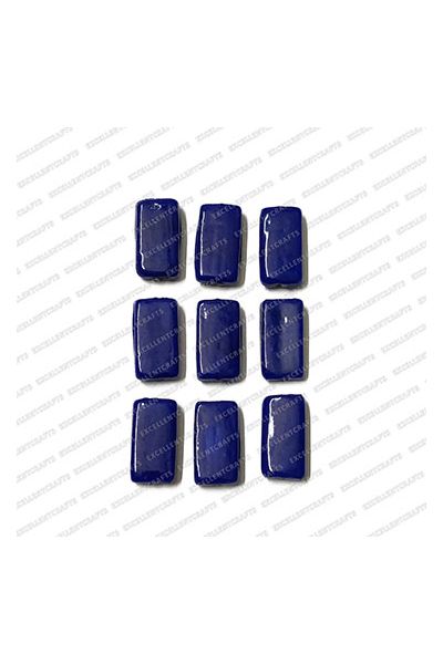 ECMGLBEAD265-11mm-x-22mm-Royal-Blue-Transparent-Rectangle-Shape-Shiny-Glass-Beads