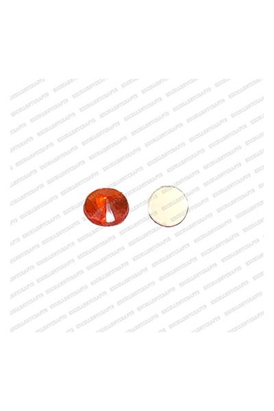 ECMK14-8mm-Dia-Round-Shape-Orange-Color-Pointed-Crystal-Kundans V!