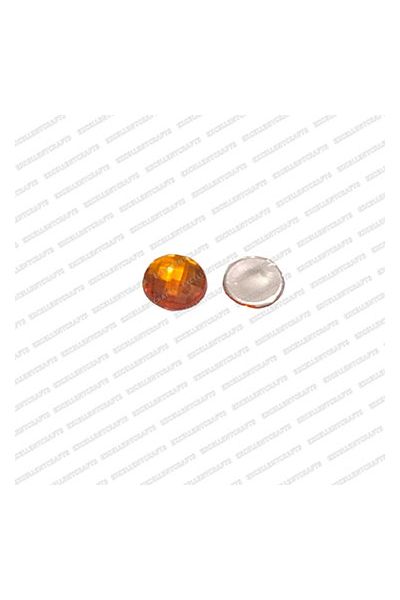 ECMK41-10mm-Dia-Round-Shape-Light-Orange-Color-Diamond-Cut-Crystal-Kundans V1