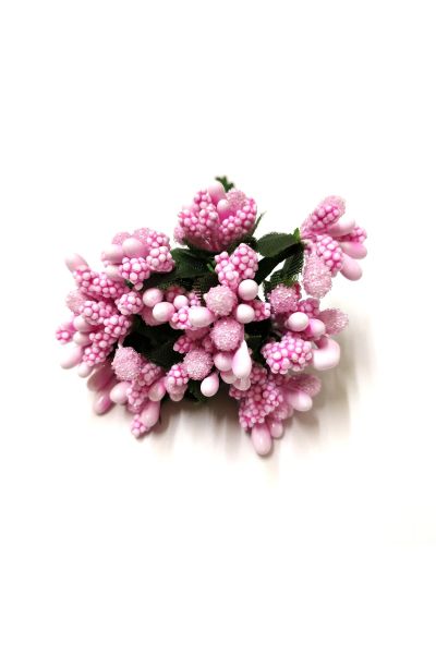 Baby Pink Color Artificial Pollens | Premium Flower Jewellery & Craft Supplies