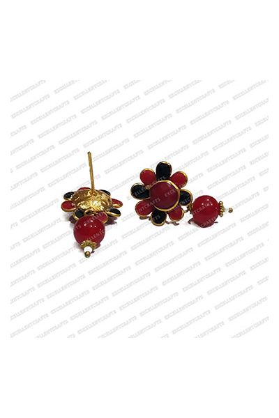 ECMPS9-Single-Layer-Round-Shape-Red-and-Black-Color-Pachi-Studs V1