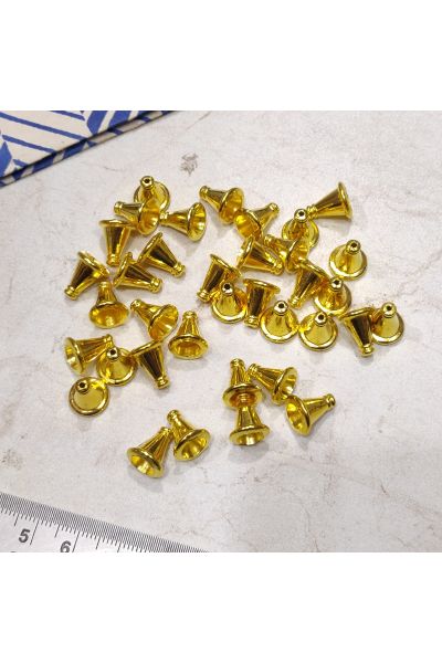 Cone/Bell Shape CCB Bead Cap - Gold -Pack of 100Pcs