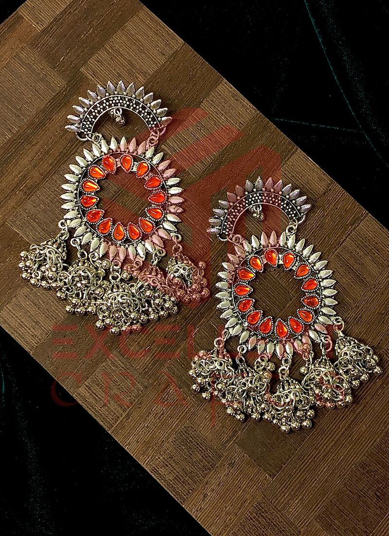 Round Polo Jhumkas