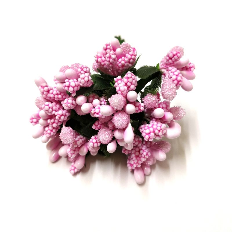 Baby Pink Color Artificial Pollens | Premium Flower Jewellery & Craft Supplies