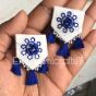 Blue Womaniya Earrings