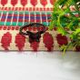 Leaf Shape Metal Antique Finish Silver Kolhapuri Charm Design 8