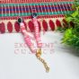 Fimo beads Bracelet chain - Baby Pink Shade