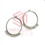 Leaf Shape Metal Antique Finish Gold Color Stud Design 6