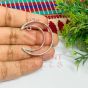Round Shape Metal Antique Finish Silver Spacer Design 1