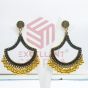 4mm x 8mm Diamond Shape White Color Flat back Crystal Kundan Stone 