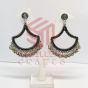 4mm x 8mm Diamond Shape White Color Flat back Crystal Kundan Stone 