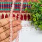 8mm Baby Pink Crackle Beads – 1 Line (80-90 Beads) for Bracelet, Necklace, DIY Jewellery & Craft Projects