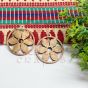 1–1.5 Inch Flower MDF Earring Cutouts – 1 Pair | Wooden Earring Blanks for DIY Jewelry