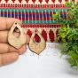 MDF Cutout for Earrings - Design1 - 1 Pair