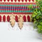 Long Leaf MDF Earring Cutouts – 1 Pair (1–1.5 Inch) | Wooden Blanks for DIY Jewelry