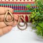 Double Drop MDF Earring Cutouts – 1 Pair (1–1.5 Inch) | Wooden Blanks for DIY Earrings