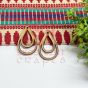 Double Drop MDF Earring Cutouts – 1 Pair (1–1.5 Inch) | Wooden Blanks for DIY Earrings
