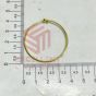 40mm Nose Ring /Nath for Bridal Jewellery Making - Gold  (Pack of 5Pcs )