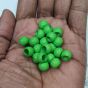 10mm Dia Green Round Shape Shiny  Acrylic  Beads