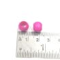 10mm Dia Pink Round Shape Shiny  Acrylic  Beads