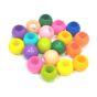 16mm Dia Assorted Round Shape Shiny  Acrylic  Beads