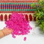 5mm Round Magenta Pink Acrylic Bead Spacers - Pack of 1000Pcs