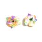 4cm Multi Color Fabric Artificial Flowers – Pack of 10 Pcs for Home Decoration | Artificial Flowers