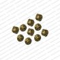 ECMANTBEAD12-7mm-Dia-Round-Shape-Metal-Antique-Finish-Gold-Color-Bead-Design-6