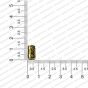 Oval Shape Metal Antique Finish Gold Charm Buddha Face Design 1