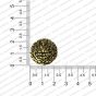 ECMANTBEAD50-23mm-Dia-Round-Shape-Metal-Antique-Finish-Gold-Color-Bead-Design-1 RV