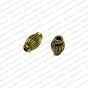 ECMANTBEAD7-4mm-x-11mm-Cone-Shape-Metal-Antique-Finish-Gold-Color-Bead-Design-1 V1